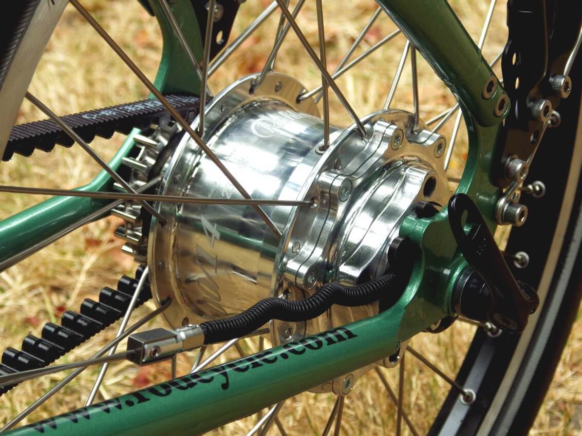Rohloff Speedhub on Rodriguez Custom Bike