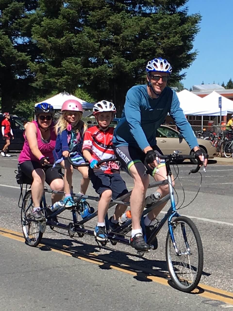 Bicycle Built for 4 people